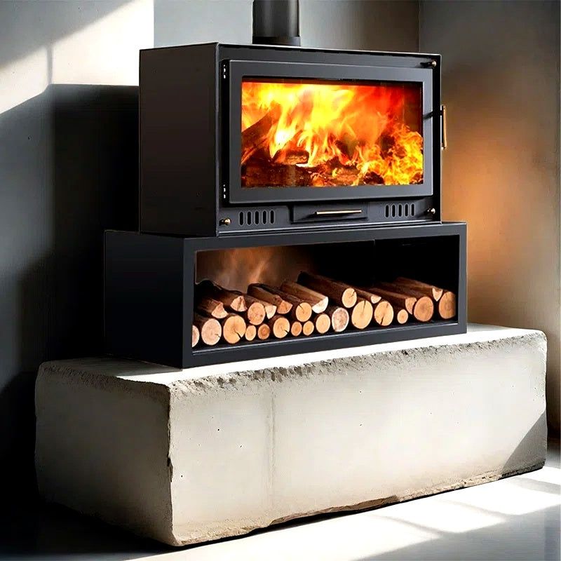 Can Store Firewood, Domestic Indoor Wood Fireplace